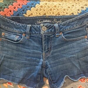 American Eagle Outfitters Women's Blue Jean Shorts